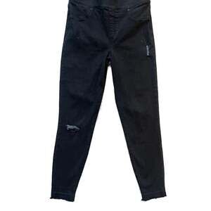 Spanx Vintage Distressed Ankle Skinny Pull-On Jeanish Leggings